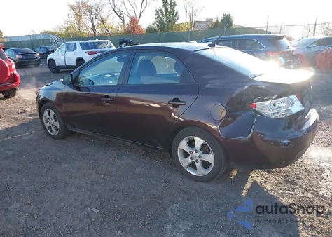 2010 Kia Forte Ex z USA, uszkodzony, nr VIN KNAFU4A25A5297175